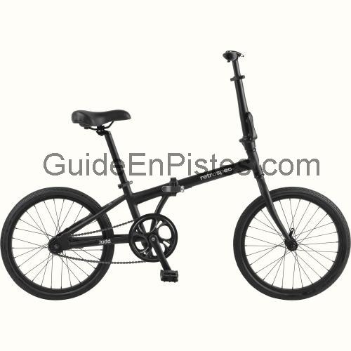 Retrospec Judd Single-Speed Folding Bike fiche technique et avis